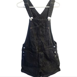 Old Navy Black Overall Shorts Size M